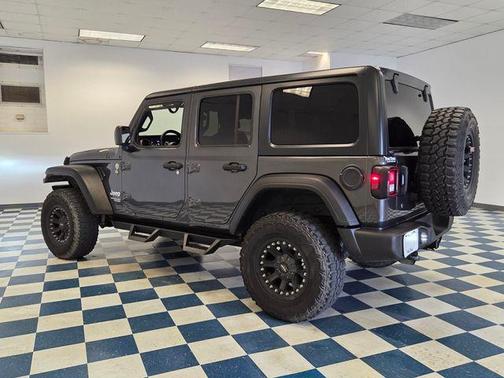 Granite Crystal Clearcoat Metallic 2018 Jeep Wrangler Unlimited Sport