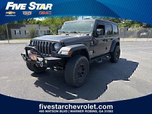 Granite Crystal Clearcoat Metallic 2018 Jeep Wrangler Unlimited Sport