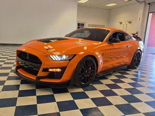 Orange 2021 Ford Shelby GT500 Base