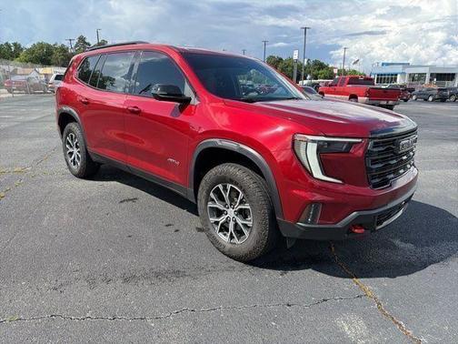 Volcanic Red 2024 GMC Acadia AT4