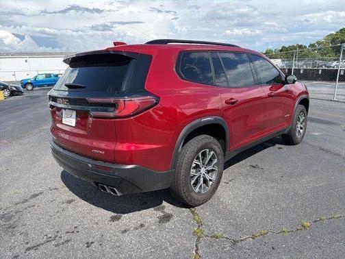 Volcanic Red 2024 GMC Acadia AT4