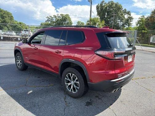 Volcanic Red 2024 GMC Acadia AT4