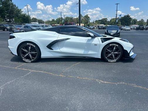 Arctic White 2021 Chevrolet Corvette Stingray w/3LT