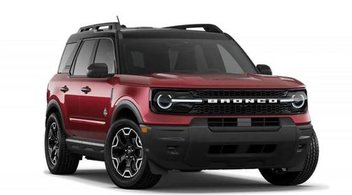 RUBY RED METALLIC TC 2026 Ford Bronco Sport Outer Banks