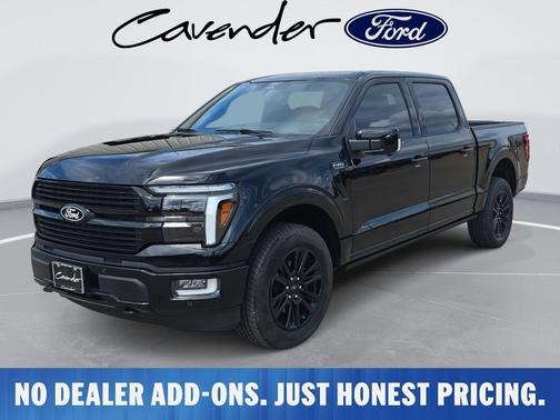 Agate Black Metallic 2025 Ford F-150 Platinum