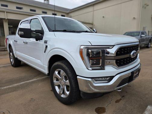 OXFORD WHITE 2022 Ford F-150 King Ranch