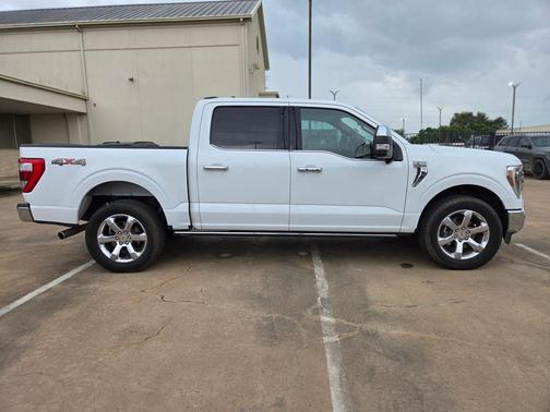 OXFORD WHITE 2022 Ford F-150 King Ranch