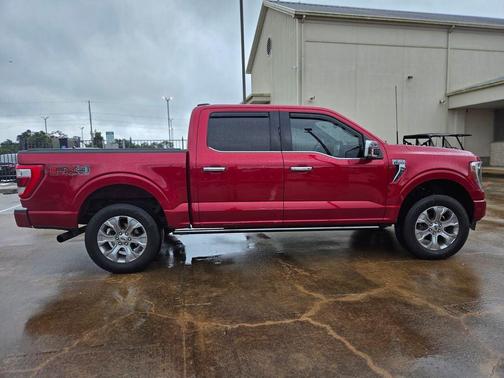 Rapid Red Metallic Tinted Clearcoat 2021 Ford F-150 Platinum