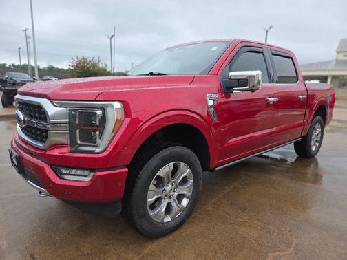 Rapid Red Metallic Tinted Clearcoat 2021 Ford F-150 Platinum