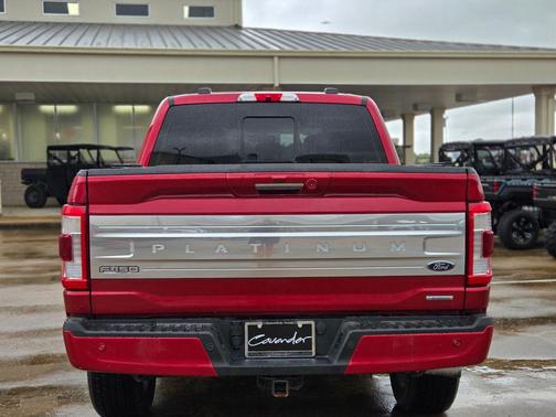 Rapid Red Metallic Tinted Clearcoat 2021 Ford F-150 Platinum