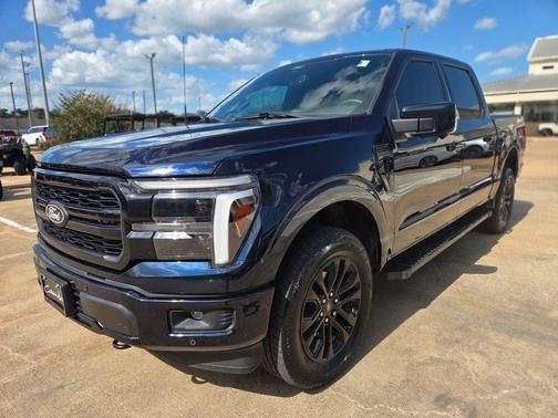 Antimatter Blue Metallic 2025 Ford F-150 Lariat