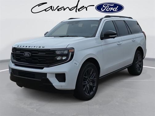 White 2025 Ford Expedition Platinum SUV
