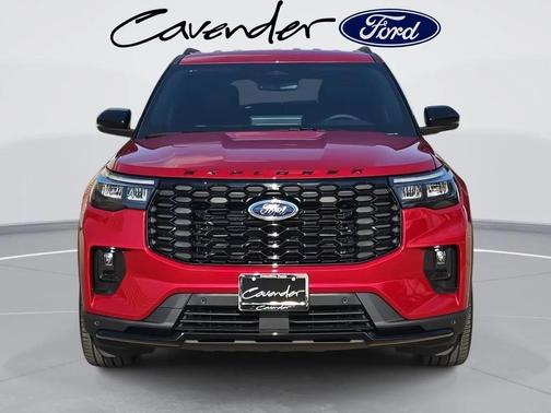RAPID RED MET TINTED CC 2026 Ford Explorer ST-Line