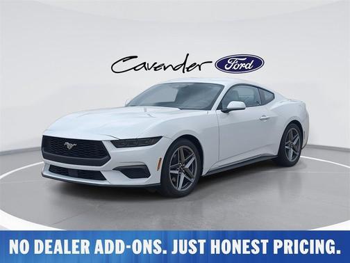 Oxford White 2025 Ford Mustang EcoBoost Premium