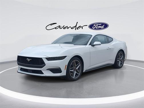 Oxford White 2025 Ford Mustang EcoBoost Premium Coupe