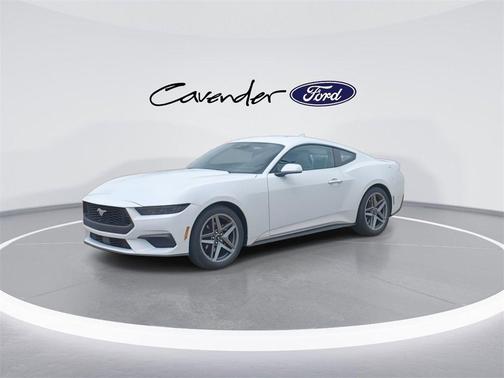 Oxford White 2025 Ford Mustang EcoBoost Premium