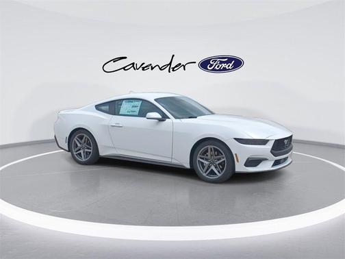 Oxford White 2025 Ford Mustang EcoBoost Premium