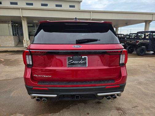 RAPID RED MET TINTED CC 2025 Ford Explorer Platinum