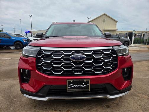 RAPID RED MET TINTED CC 2025 Ford Explorer Platinum