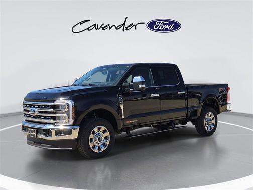 Agate Black Metallic 2025 Ford F-350 Lariat Super Duty Truck