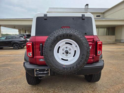 Red 2026 Ford Bronco Heritage Edition