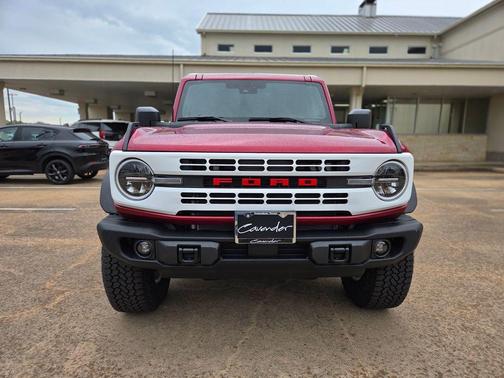 Red 2026 Ford Bronco Heritage Edition