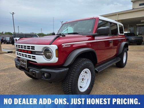 Ruby Red Metallic Tinted Clearcoat 2026 Ford Bronco Heritage Edition SUV