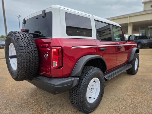 Red 2026 Ford Bronco Heritage Edition