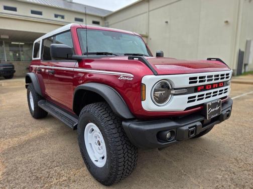 Red 2026 Ford Bronco Heritage Edition