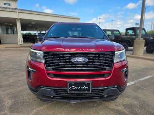 RUBY RED METALLIC TINTED CC 2019 Ford Explorer Sport