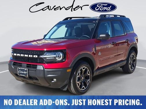 Ruby Red Metallic Tinted Clearcoat 2026 Ford Bronco Sport Outer Banks SUV