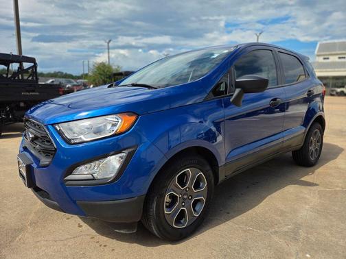 LIGHTNING BLUE METALLIC 2021 Ford EcoSport S