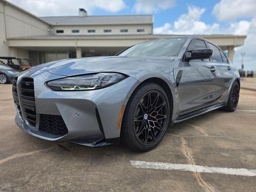 Skyscraper Gray Metallic 2023 BMW M3 Competition xDrive
