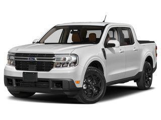 Azure Gray Metallic Tri-Coat 2024 Ford Maverick Lariat