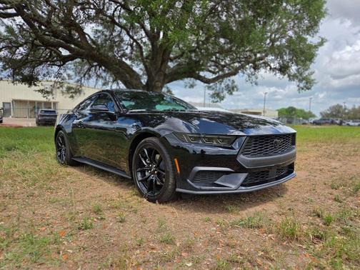 Shadow Black 2026 Ford Mustang EcoBoost