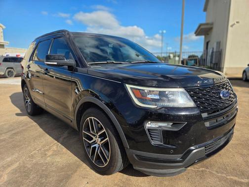SHADOW BLACK 2018 Ford Explorer Sport
