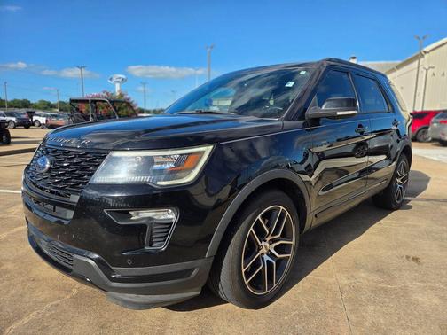 SHADOW BLACK 2018 Ford Explorer Sport