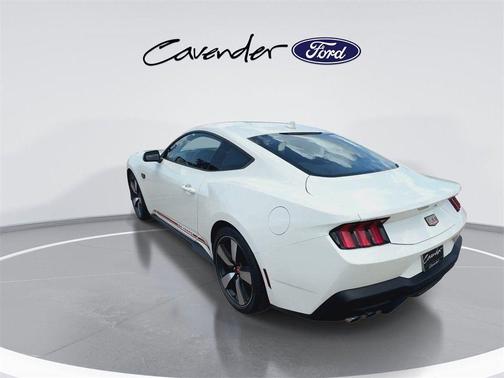 Wimbledon White 2025 Ford Mustang GT Premium