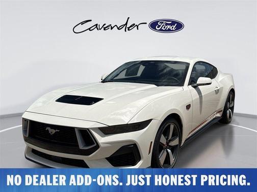 Wimbledon White 2025 Ford Mustang GT Premium