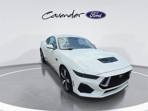 Wimbledon White 2025 Ford Mustang GT Premium