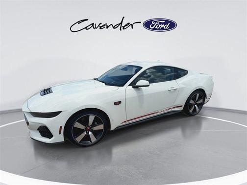 Wimbledon White 2025 Ford Mustang GT Premium