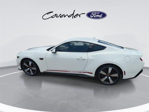 Wimbledon White 2025 Ford Mustang GT Premium