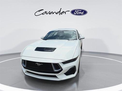 Wimbledon White 2025 Ford Mustang GT Premium