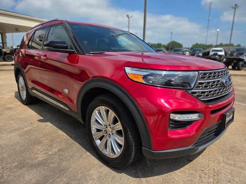 RAPID RED MET TINTED CC 2023 Ford Explorer King Ranch