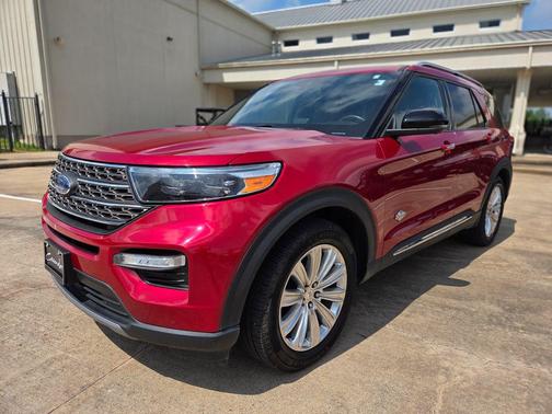 RAPID RED MET TINTED CC 2023 Ford Explorer King Ranch