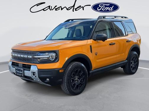 Orange 2026 Ford Bronco Sport Badlands SUV