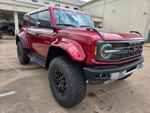 Red 2026 Ford Bronco Raptor