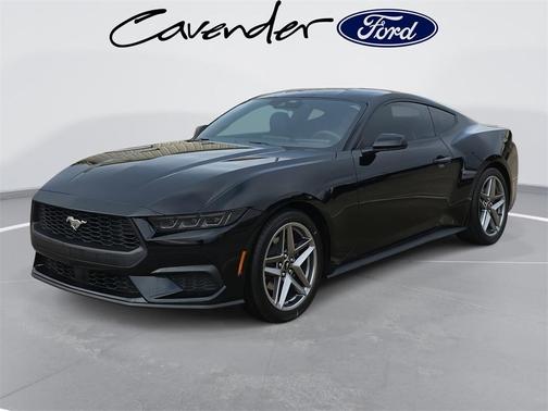 Black 2026 Ford Mustang EcoBoost Coupe