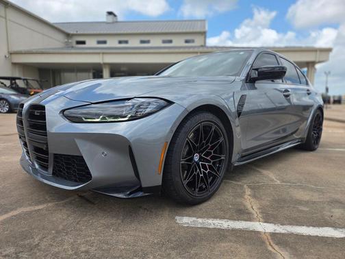 Skyscraper Gray Metallic 2023 BMW M3 Competition xDrive