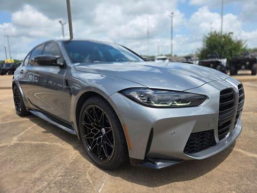 Skyscraper Gray Metallic 2023 BMW M3 Competition xDrive